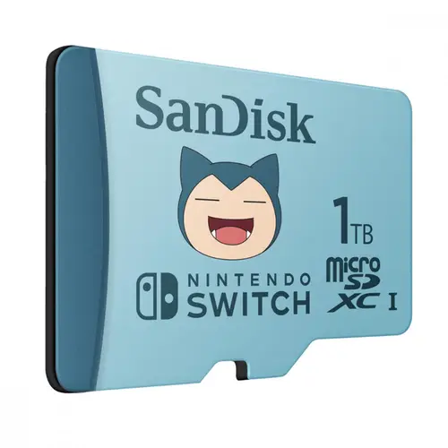 Cartão de Memória MicroSD Sandisk 1TB Pokémon Edition (Snorlax) UHS-I - SDSQXAO-1T00-GN6ZK