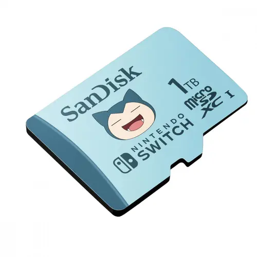 Cartão de Memória MicroSD Sandisk 1TB Pokémon Edition (Snorlax) UHS-I - SDSQXAO-1T00-GN6ZK