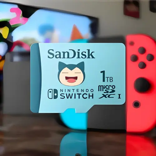 Cartão de Memória MicroSD Sandisk 1TB Pokémon Edition (Snorlax) UHS-I - SDSQXAO-1T00-GN6ZK