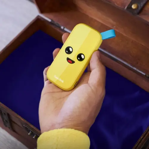 SSD Portatil SanDisk 1TB Fortnite Edition Peely - SDSSDE30-1T00-G25F