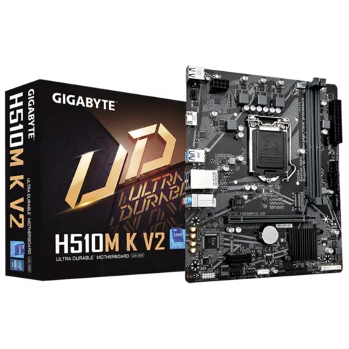 Placa Mãe Gigabyte para Intel H510M K V2 2xDDR4 mATX LGA 1200