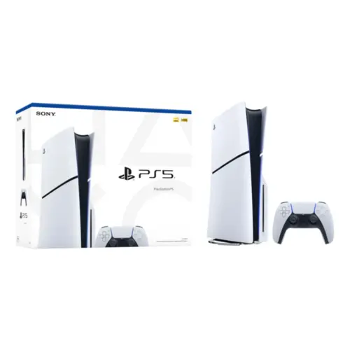 Console PlayStation 5 Slim Disk Edition + Controle Sem Fio Dualsense Branco - CFI-2014
