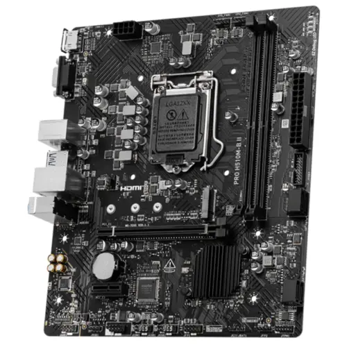 Placa Mãe MSI Intel PRO H510M-B II mATX H470 LGA 1200 DDR4 - 911-7EO5-014