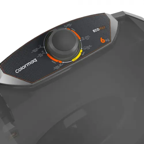 Máquina de Lavar Roupa Colormaq Ecomax Semi-Automatica Tanquinho Prata 220 V 6kg - LCT 6