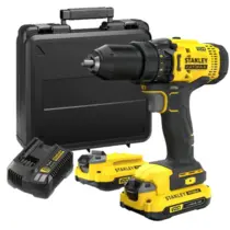 Parafusadeira e Furadeira de Stanley 1/2'' (13mm) 2 Baterias Recarregáveis Com Maleta - SCD700D2K-BR