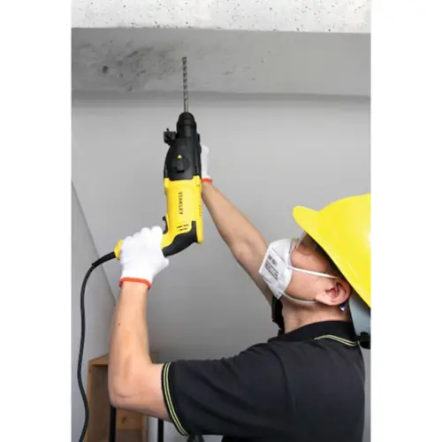 Martelete Perfurador Rompedor Stanley SDS-PLUS 800W 3 Funções 3,4J 127V Velocidade Variável Profissional - SHR263K-BR