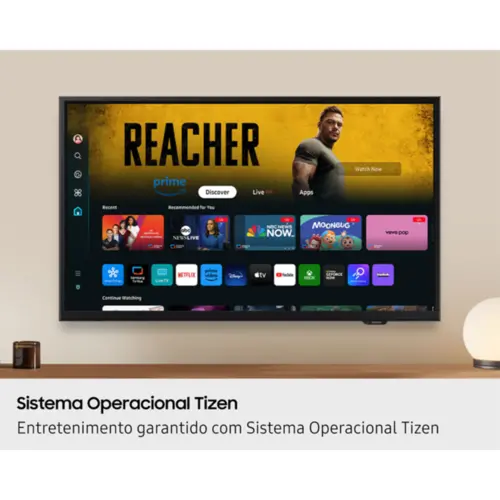 Smart TV Samsung 43'' FHD HDR HDMI Wi-Fi Bluetooth USB Bixby Alexa - LS43F6000FGXZD