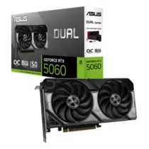Placa de Vídeo Asus GeForce RTX 5060 Dual OC Edition 8GB GDDR7 128Bits - DUAL-RTX5060-O8G