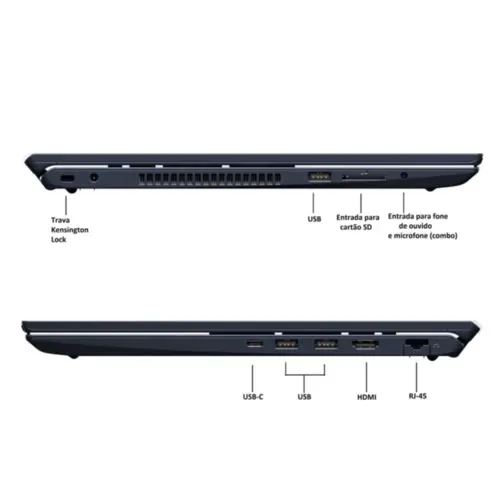 Notebook Vaio FE16 16'' WUXGA I5-1334U 16GB 512GB SSD Linux Debian 12 Cinza - VJFE62F11X-B0311H