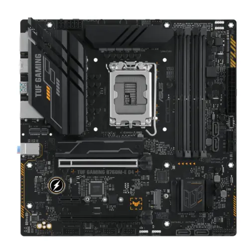 Placa Mãe Asus TUF Gaming B760M-E D4, Intel, M-ATX, DDR4, Preto - 90MB1E90-M0EAY0