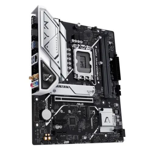 Placa Mãe Asus B760M-AYW, Intel LGA 1700, M-ATX, DDR5, Wi-Fi, Preto - 90MB1FK0-M0EAY0