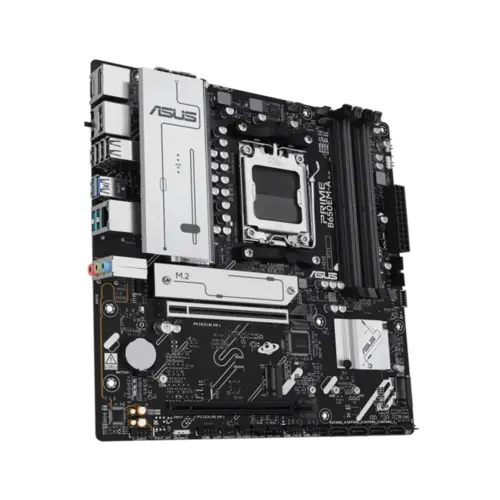 Placa Mãe Asus Prime B650EM-A, Chipset B650, AMD AM5, mATX, DDR5