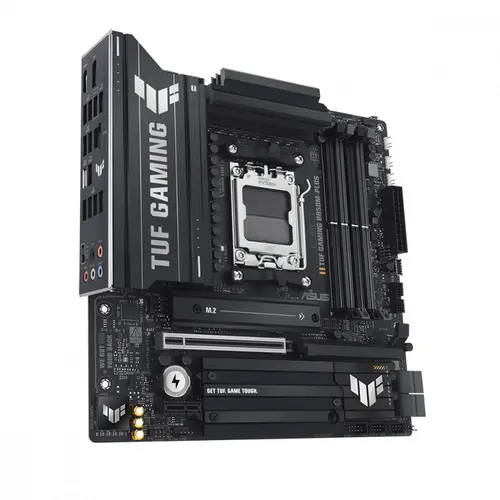 Placa Mãe Asus TUF Gaming B850M-PLUS, Chipset B850, AMD AM5, mATX, DDR5 - 90MB1IX0-M0EAY0