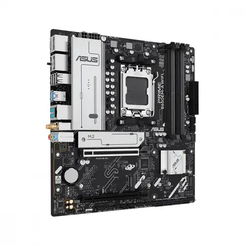 Placa Mãe Asus Prime B650EM-A WIFI, Chipset B650, AMD AM5, mATX, DDR5