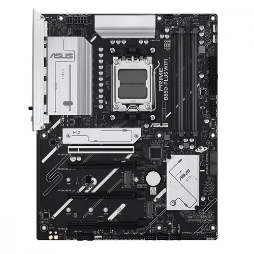 Placa Mãe Asus Prime B850-PLUS WIFI, Chipset B850, AMD AM5, ATX, DDR5 - 90MB1L80-M0EAY0