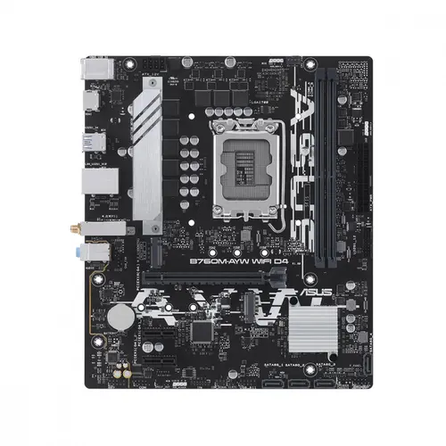 Placa Mãe Asus B760M-AYW WIFI D4, Chipset B760, Intel LGA 1700, mATX, DDR4 - 90MB1EA0-M1EAY0