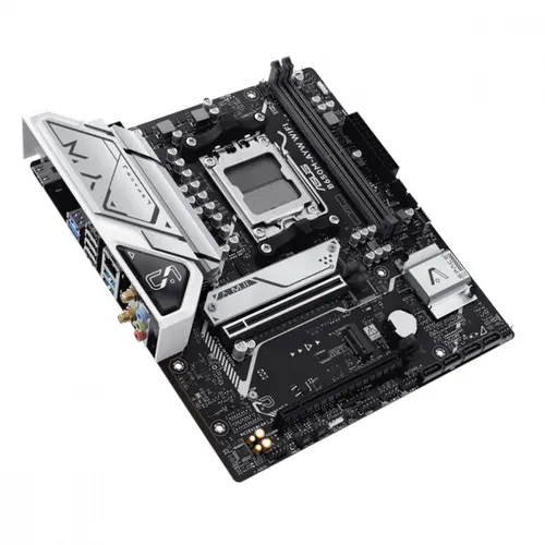 Placa Mãe Asus B650M-AYW WIFI, Chipset B650, AMD AM5, mATX, DDR5 - 90MB1KI0-M0EAY0