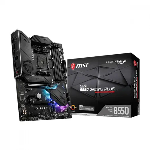 Placa Mãe MSI Para AMD AM4 B550 MPG Gaming Plus 4xDDR4 ATX