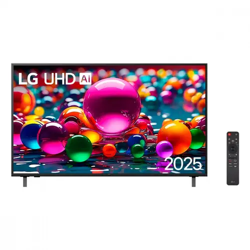 Smart TV LG 55'' 4K, UHD, HDR, WiFi, Bluetooth, Amazon Alexa, WebOS - 55AU801C0SA.BWZ