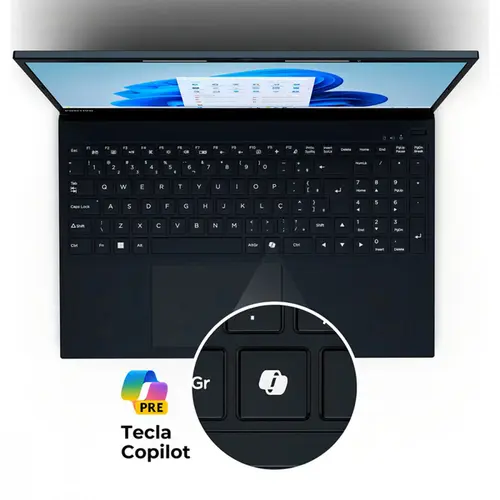 Notebook Positivo Vision i15M 15.6'' FHD Intel I3-N300 8GB 256GB SSD Windows 11 Home Preto - I38256C-15