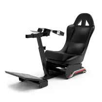 Cockpit X Retrátil V3 C/ Ajuste de Inclinação e Altura Extreme Simracing - Banco Vermelho