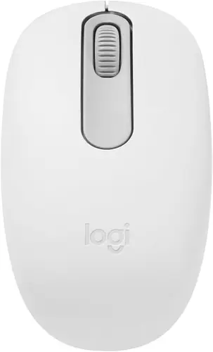 Mouse Sem Fio Logitech M196 Bluetooth 1.000 DPI Branco - 910-007457