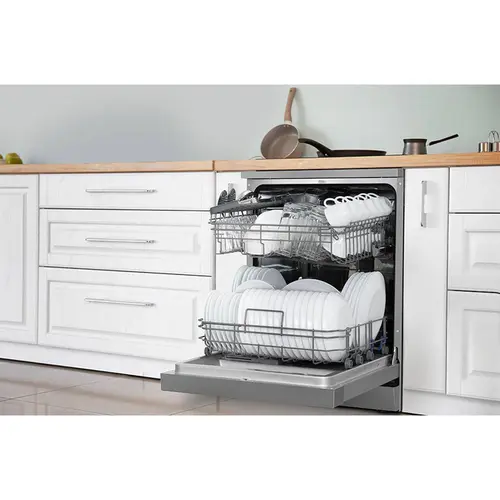 Lava-louças Midea 14 serviços 220V Prata - DWA14S2