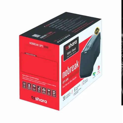 Nobreak TS Shara Mini 700VA Bi/115V 4+2T - 4575