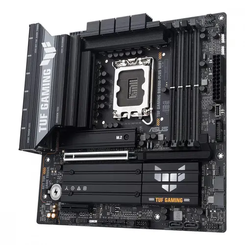 Placa Mãe Asus TUF Gaming B860M-PLUS WIFI, Chipset B860, Intel LGA 1851, mATX, DDR5 - 90MB1JV0-M0EAY0