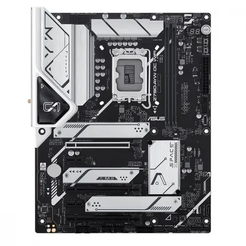 Placa Mãe Asus Z790-AYW OC WIFI, Intel LGA 1700, ATX, DDR5, Wi-Fi, Preto
