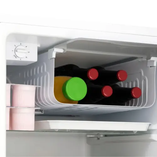 Frigobar Midea 124L Inverter Degelo Manual Prateleira Vidro Bivolt Flexi Branco - MDRD181FGD013