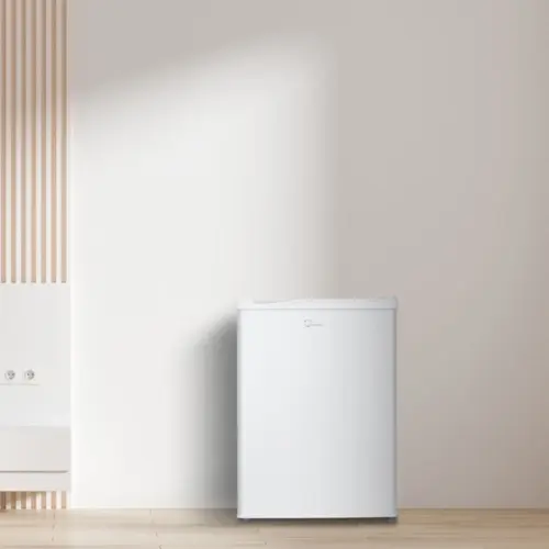 Frigobar Midea 124L Inverter Degelo Manual Prateleira Vidro Bivolt Flexi Branco - MDRD181FGD013