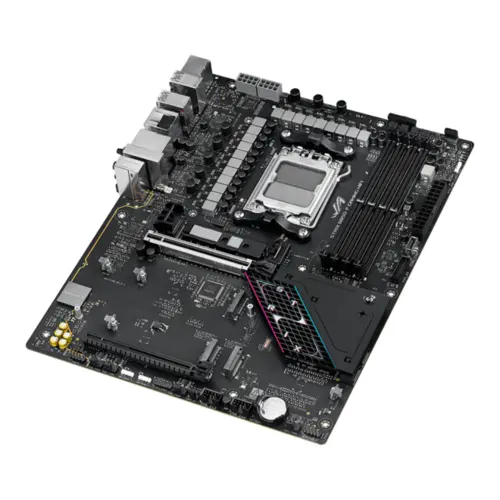 Placa Mãe Asus ROG Strix B850-F GAMING WIFI, Chipset B850, AMD AM5, ATX, DDR5