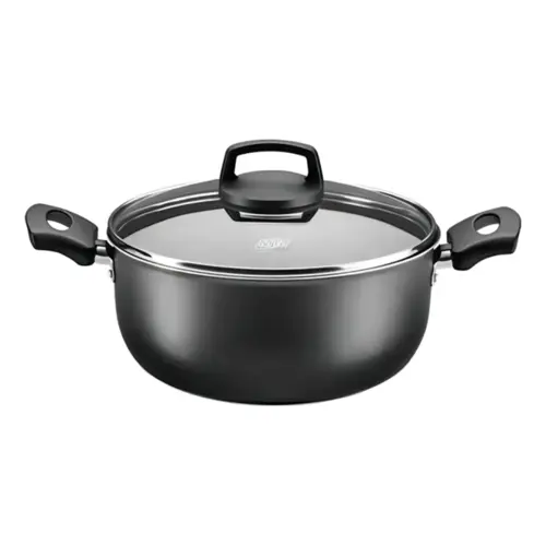 Jogo de Panelas Antiaderente Safira Cristal 7 Peças Grafite MTA - 5676