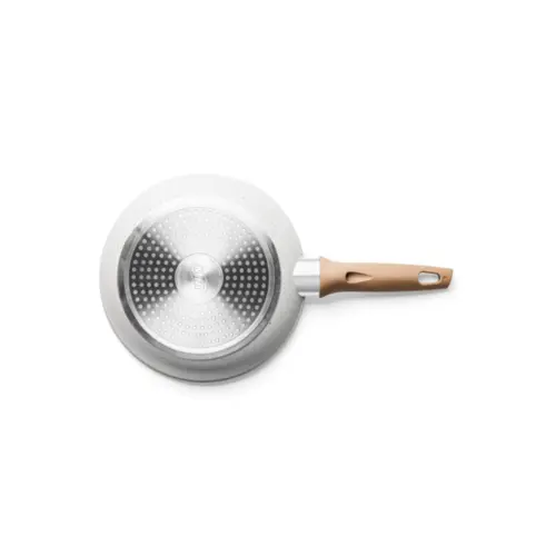 Jogo de Panelas Carmela Vanilla MTA 5 Peças Antiaderente Revestimento Cerâmica - 8481