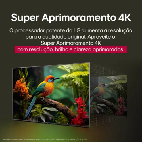 Smart TV LG NanoCell AI 50'' 4K UHD WiFi Bluetooth webOS - 50NANO80ASA