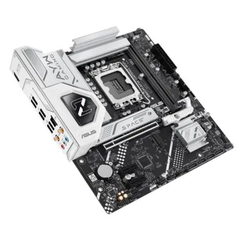Placa Mãe Asus B860M AYW GAMING WIFI, Chipset B860, Intel LGA 1851, mATX, DDR5 - 90MB1JS0-M0EAY0