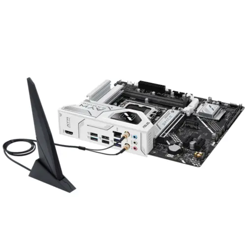Placa Mãe Asus B860M AYW GAMING WIFI, Chipset B860, Intel LGA 1851, mATX, DDR5 - 90MB1JS0-M0EAY0