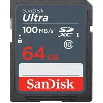Cartão de Memória Sandisk Ultra 64GB SDXC - SDSDUNR-064G-GN3IN