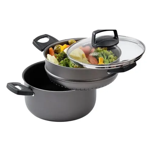 Cuscuzeira Cristal Grafite MTA N20 / 3,2L TVT - 4 EM 1 – 8215