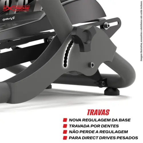 Suporte Para Volantes SGT Ajustável e Rebatível Extreme Simracing - Cinza