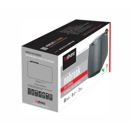 NoBreak Senoidal 2000VA UPS XPRO Universal 24V 8T 2 Baterias Entrada Bivolt - Saída Bivolt Manual