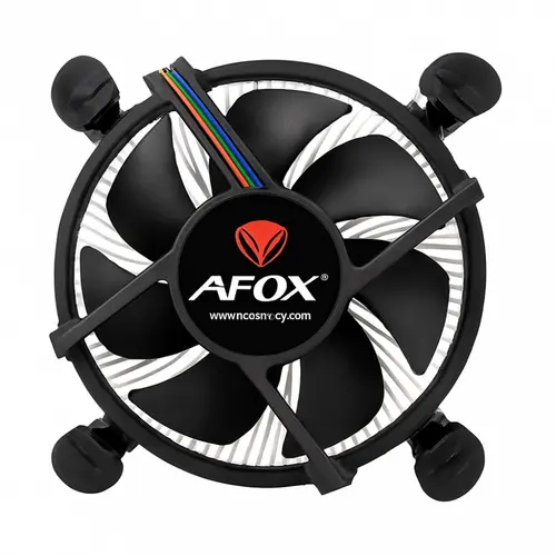 Cooler Afox para Processador Intel 775/1150/1155/1200 preto