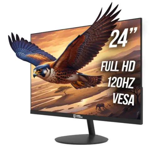 Monitor Safe Gamer ProWork 23,8" FHD 120Hz HDMI VGA Preto - MO024