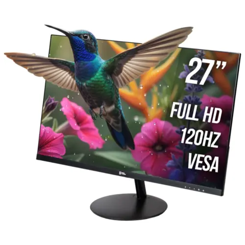 Monitor Safe Gamer ProWork 27'' FHD 120Hz HDMI, VGA, Preto - MO027