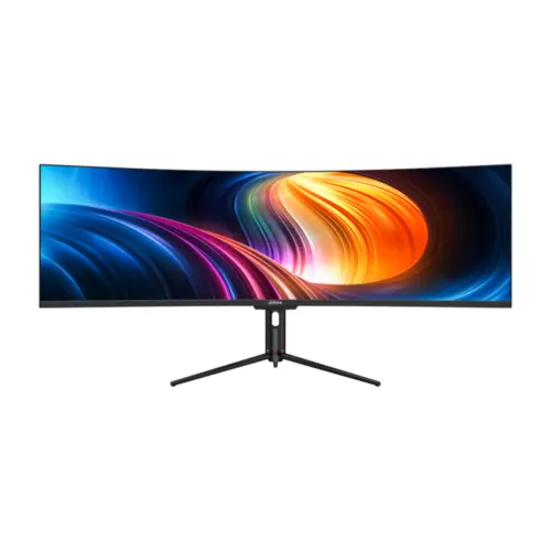 Monitor Gamer Dahua Ultrawide 49'' DQHD 120Hz 1MS HDR HDMI,DP, VA, USB RJ45, Auto-falante,Curvo- Preto - DHI-LM49-EW410CA