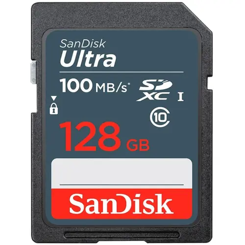 Cartão de Memória Sandisk Ultra 128GB SDXC - SDSDUNR-128G-GN3IN