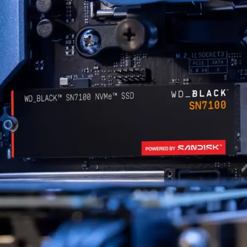 SSD WD Black SN7100 2TB M.2 NVMe Leitura 7250MB/s Gravacao 6900MB/s - WDS200T4X0E