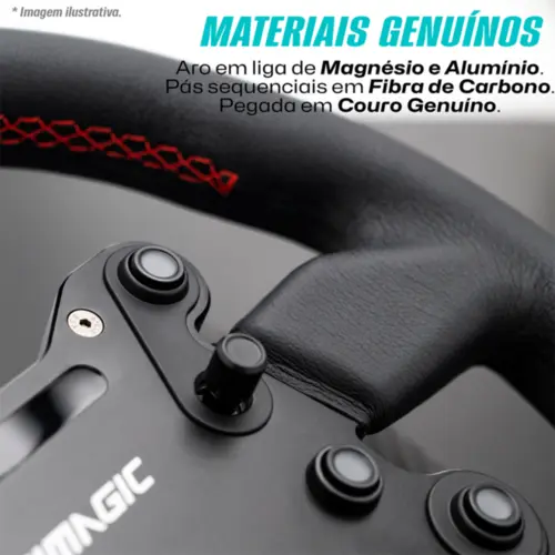 Aro de Volante Simagic Sport GTS Couro