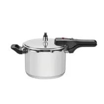 Panela de Pressão Tramontina Brava em Aço Inox com Fundo Triplo 22cm 6 L